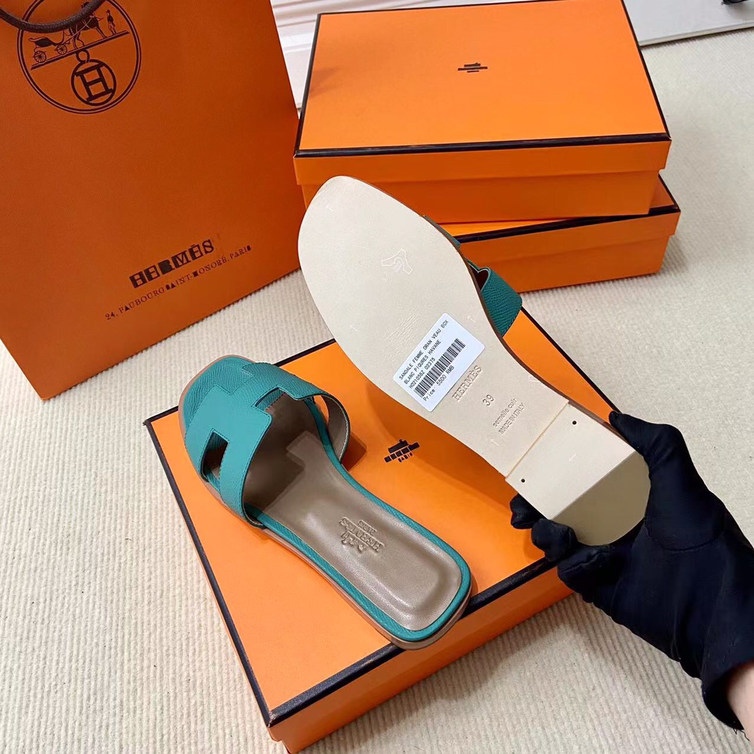 에르메스 올수공 오란 슬리퍼 샌들 앱송 101